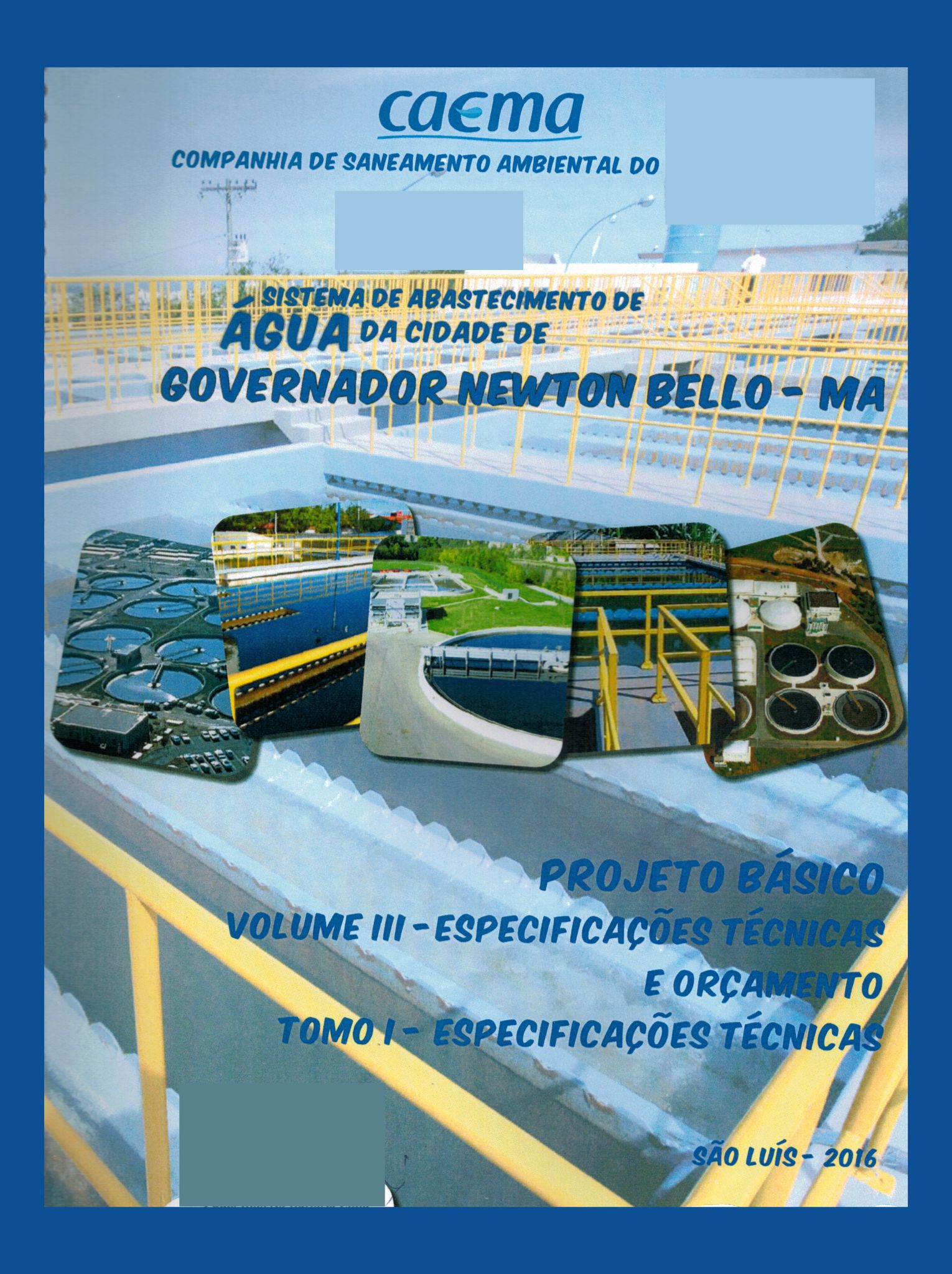 Imagem da capa do Projeto técnico com informações sobre título e autoria.
