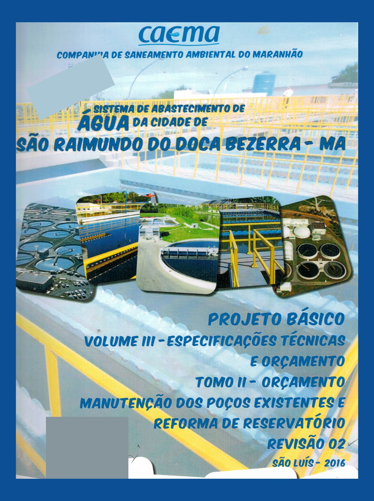 Imagem da capa do Projeto Técnico com informações sobre título e autoria.