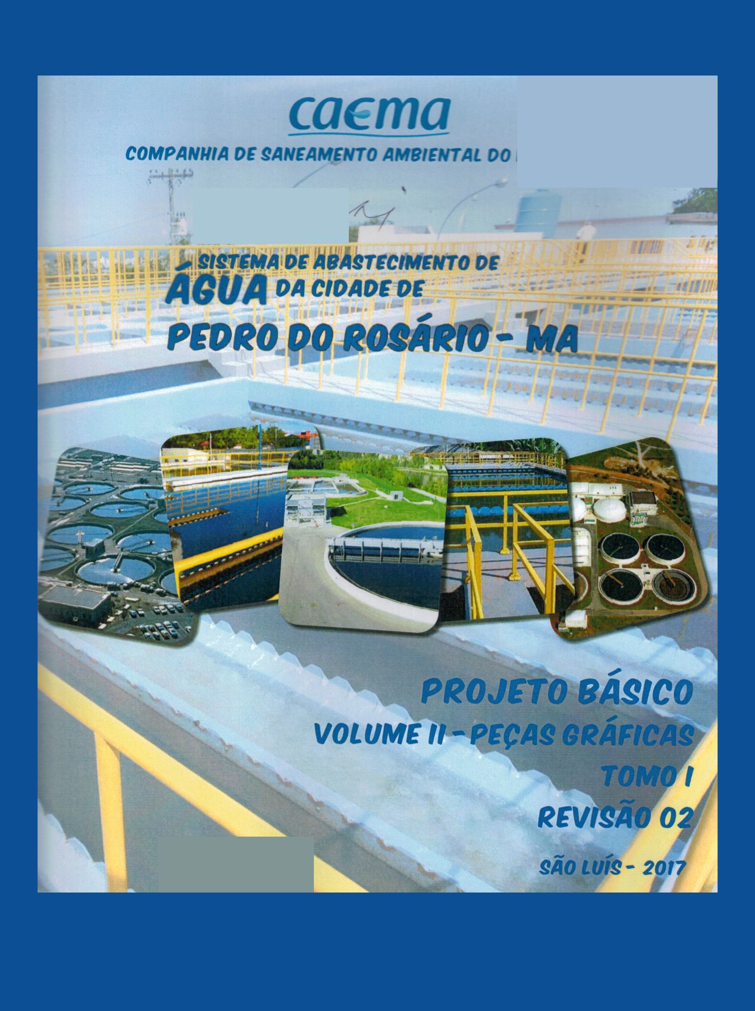 Imagem da capa do Projeto Técnico contendo informação sobre título e autoria.